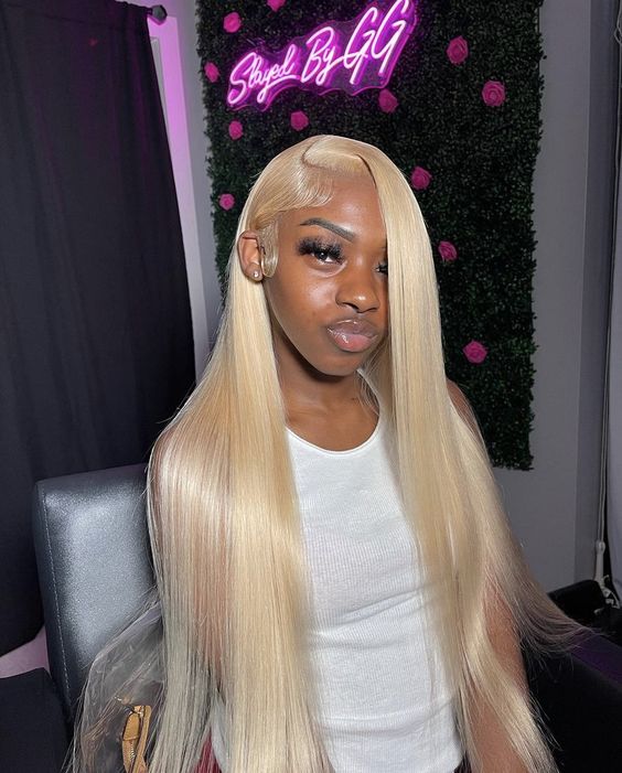 613 straight mink virgin frontal wig